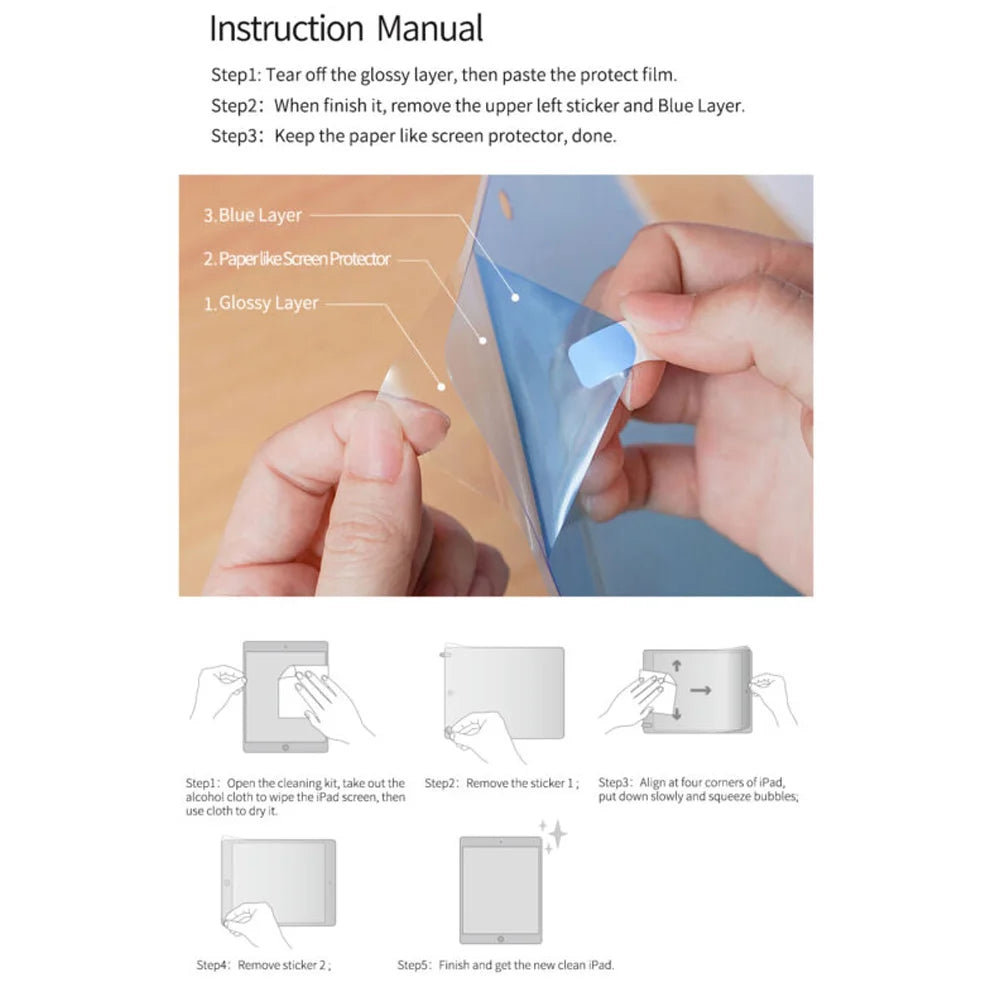 Wiwu iPaper Like Screen Protector for iPad Wiwu iPaper Like Screen Protector for iPad